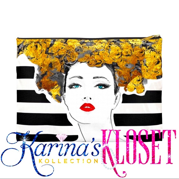 Beauty Oversized Large Clutch 🎀 Beauty Cosmetic Make Up Bag 💄 - Picture 1 of 4